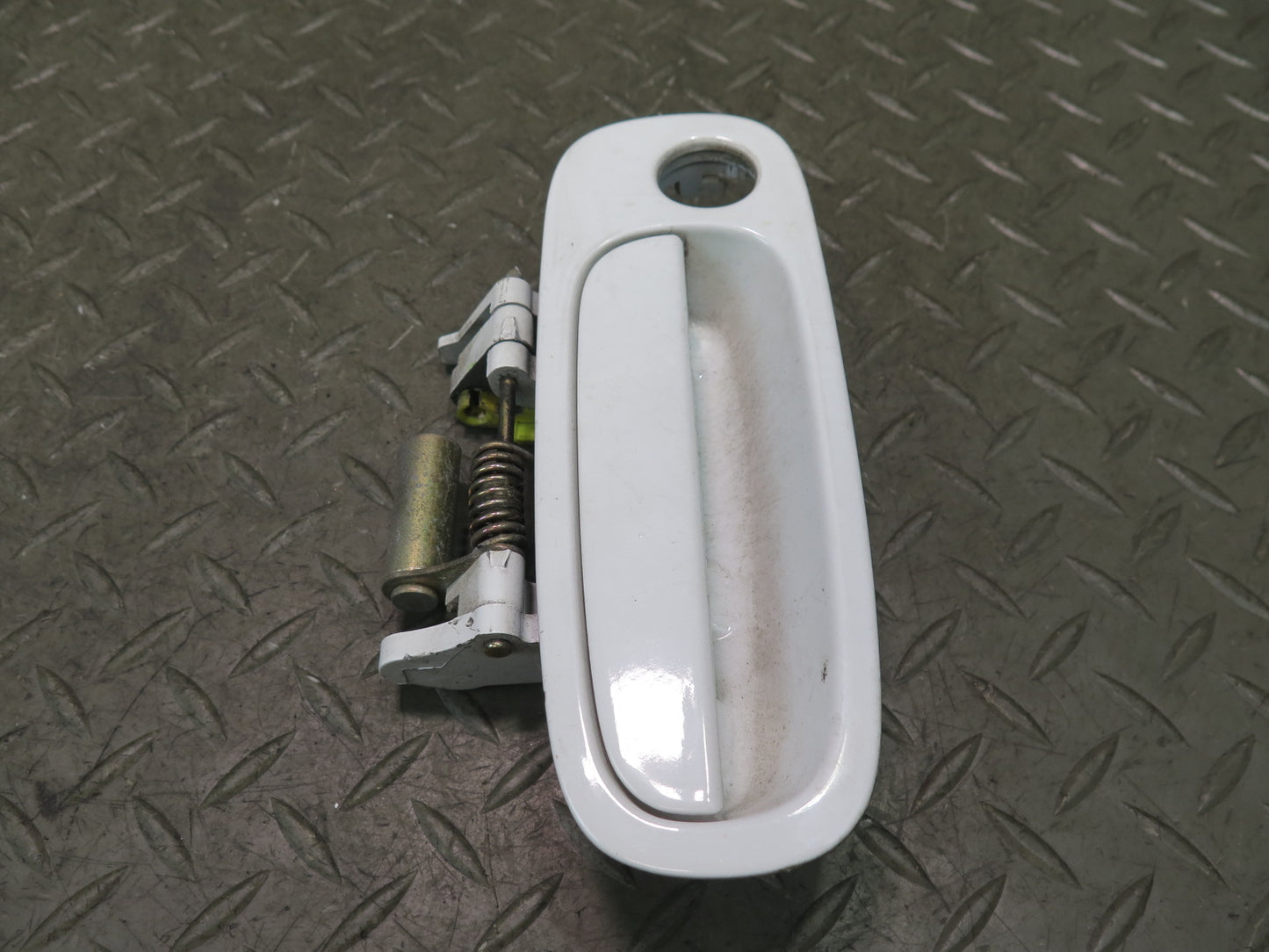 00-05 Toyota MR2 Spyder Set of 2 Left & Right Door Exterior Handle White OEM