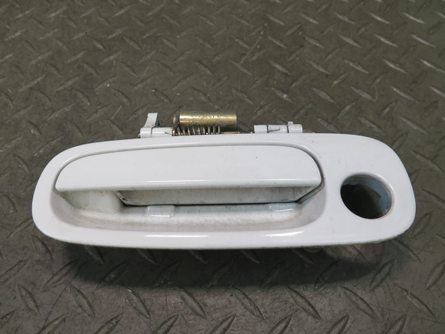 00-05 Toyota MR2 Spyder Set of 2 Left & Right Door Exterior Handle White OEM