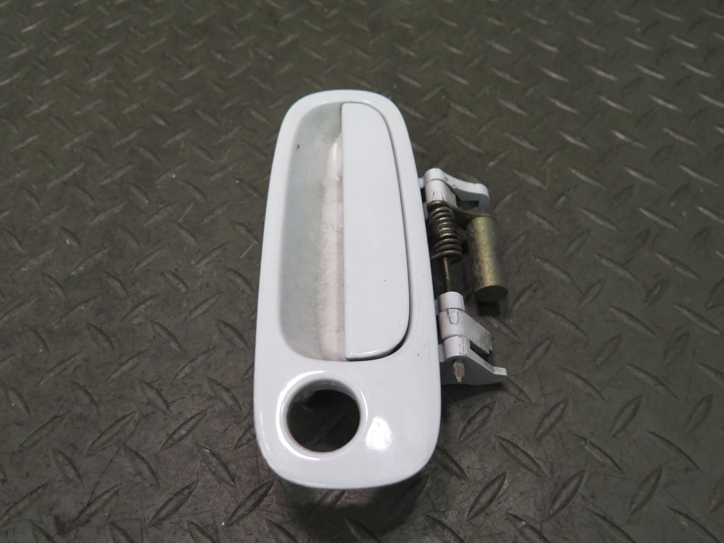 00-05 Toyota MR2 Spyder Set of 2 Left & Right Door Exterior Handle White OEM
