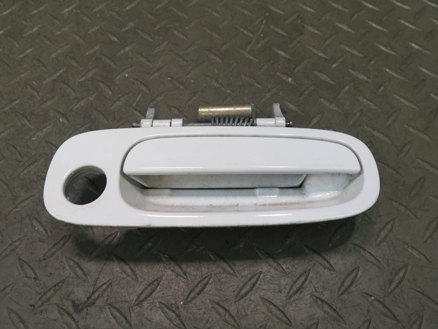 00-05 Toyota MR2 Spyder Set of 2 Left & Right Door Exterior Handle White OEM