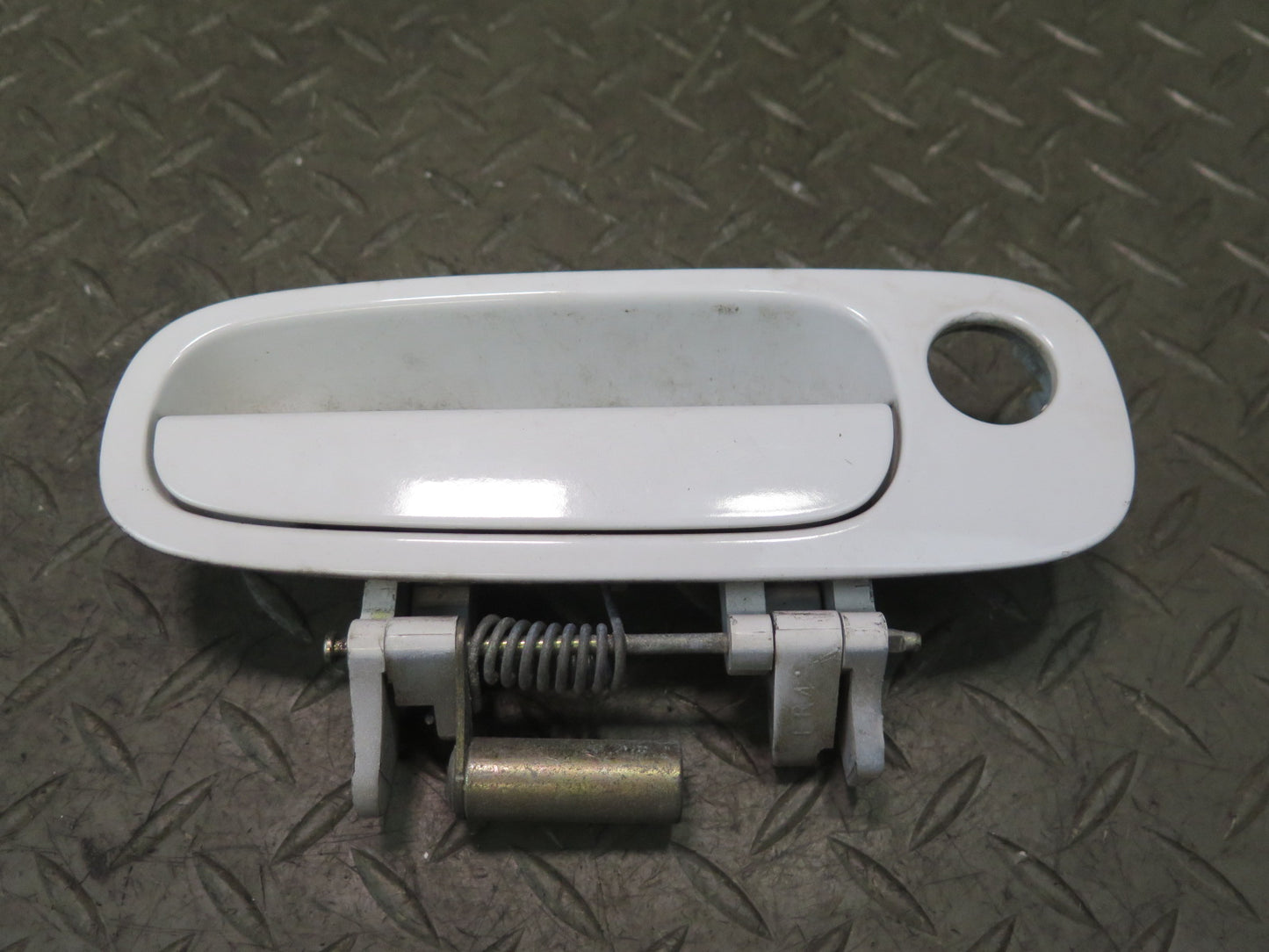 00-05 Toyota MR2 Spyder Set of 2 Left & Right Door Exterior Handle White OEM
