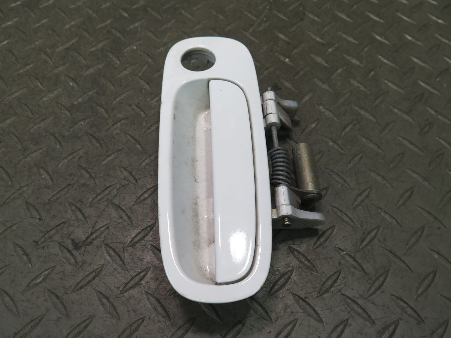 00-05 Toyota MR2 Spyder Set of 2 Left & Right Door Exterior Handle White OEM