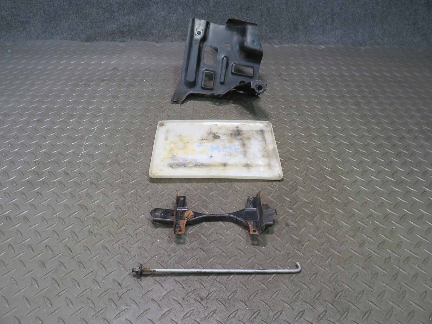 00-05 Toyota MR2 Spyder Battery Carrier Frame Base Bracket w Tray Holder OEM