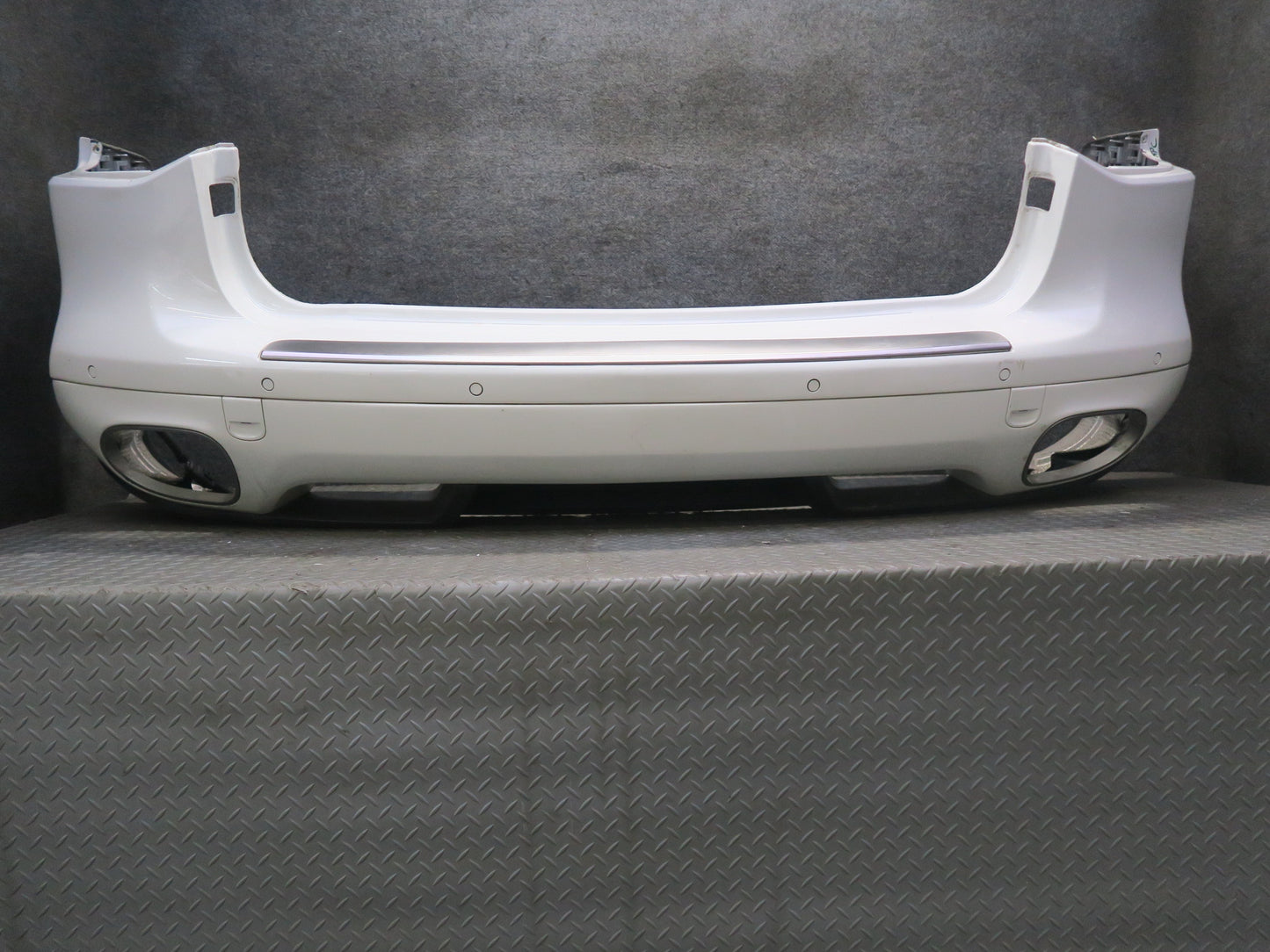 2008-2010 Porsche Cayenne 957 Turbo Rear Bumper Cover w PDC Sensors & Camera