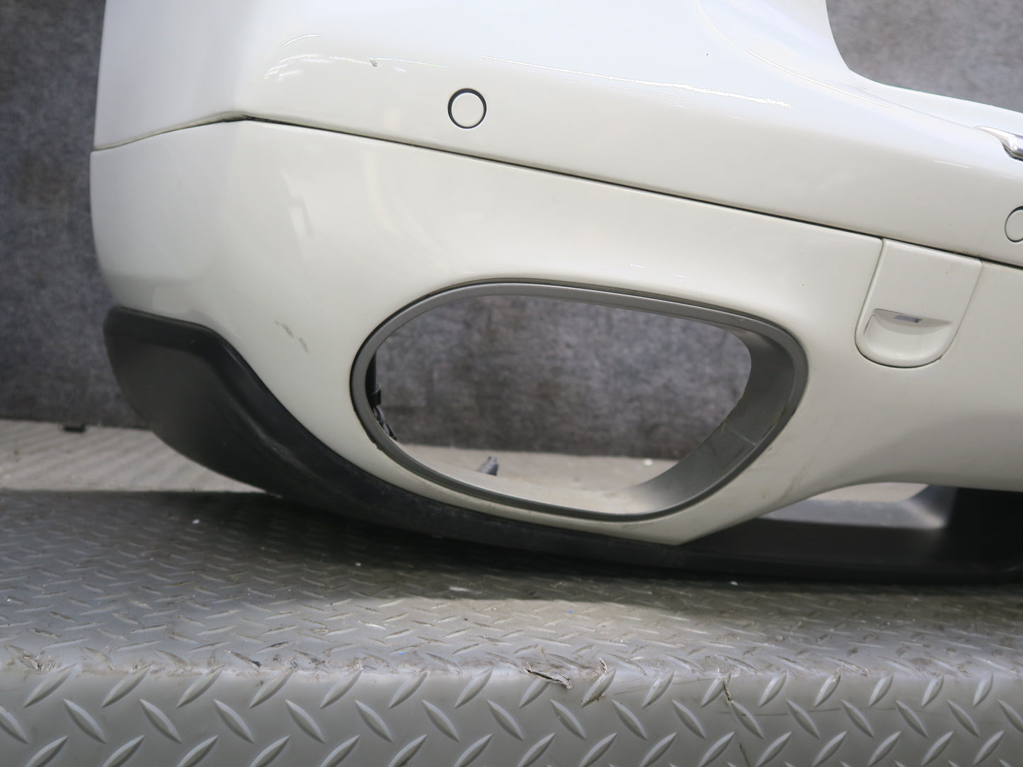2008-2010 Porsche Cayenne 957 Turbo Rear Bumper Cover w PDC Sensors & Camera