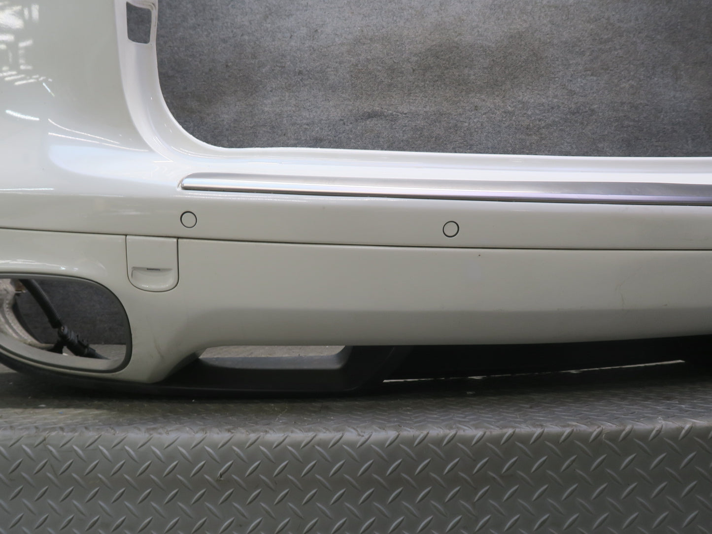 2008-2010 Porsche Cayenne 957 Turbo Rear Bumper Cover w PDC Sensors & Camera
