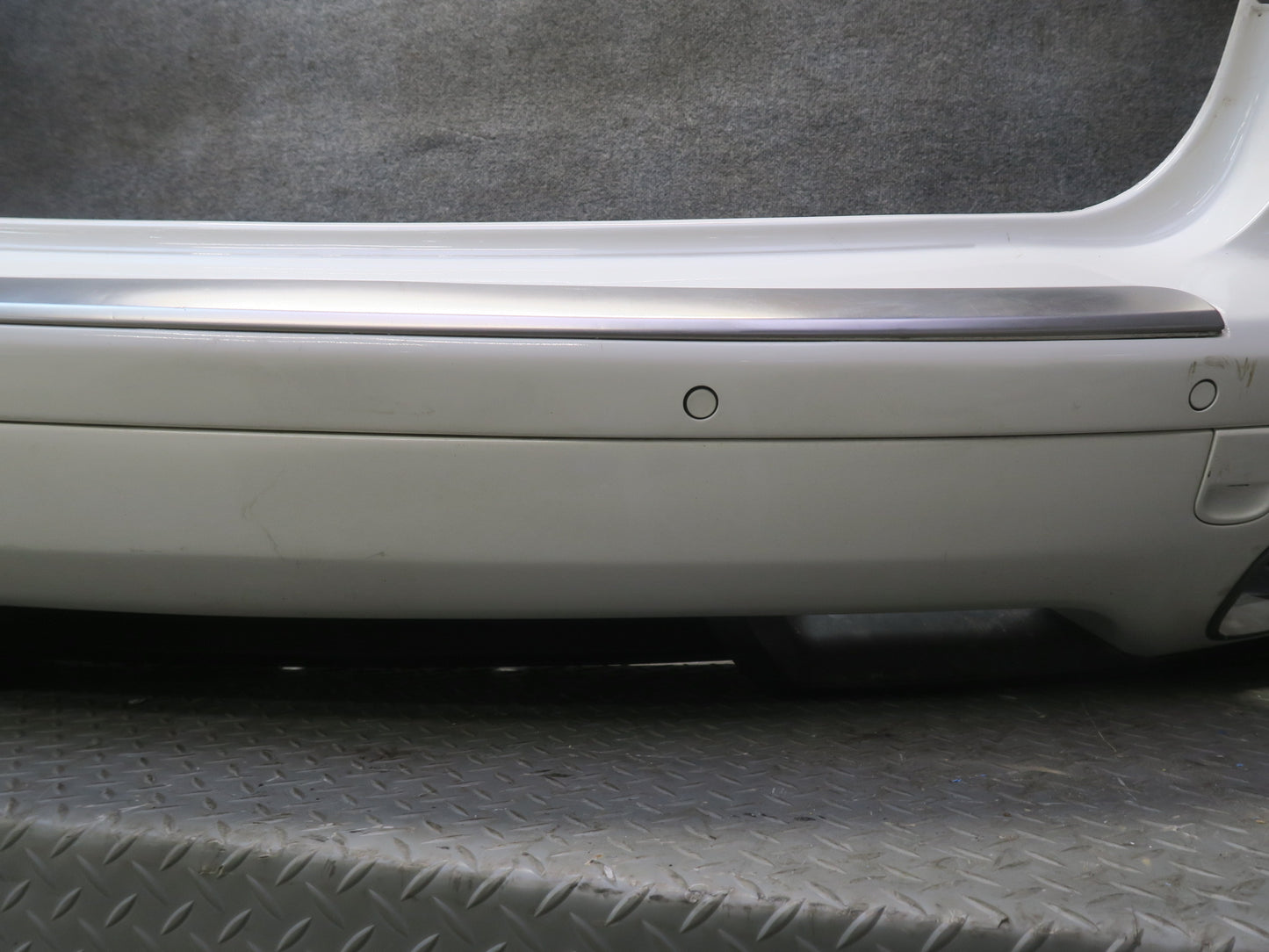 2008-2010 Porsche Cayenne 957 Turbo Rear Bumper Cover w PDC Sensors & Camera