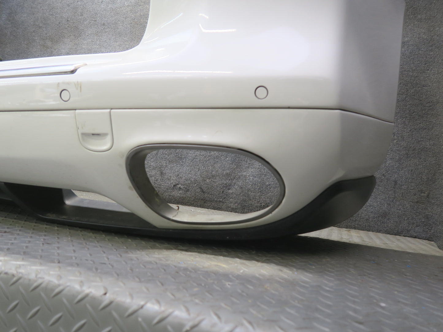 2008-2010 Porsche Cayenne 957 Turbo Rear Bumper Cover w PDC Sensors & Camera