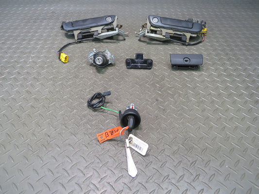96-02 BMW E36/7 Z3 Door Handle Ignition Glove Box Trunk Lock KEY Set OEM