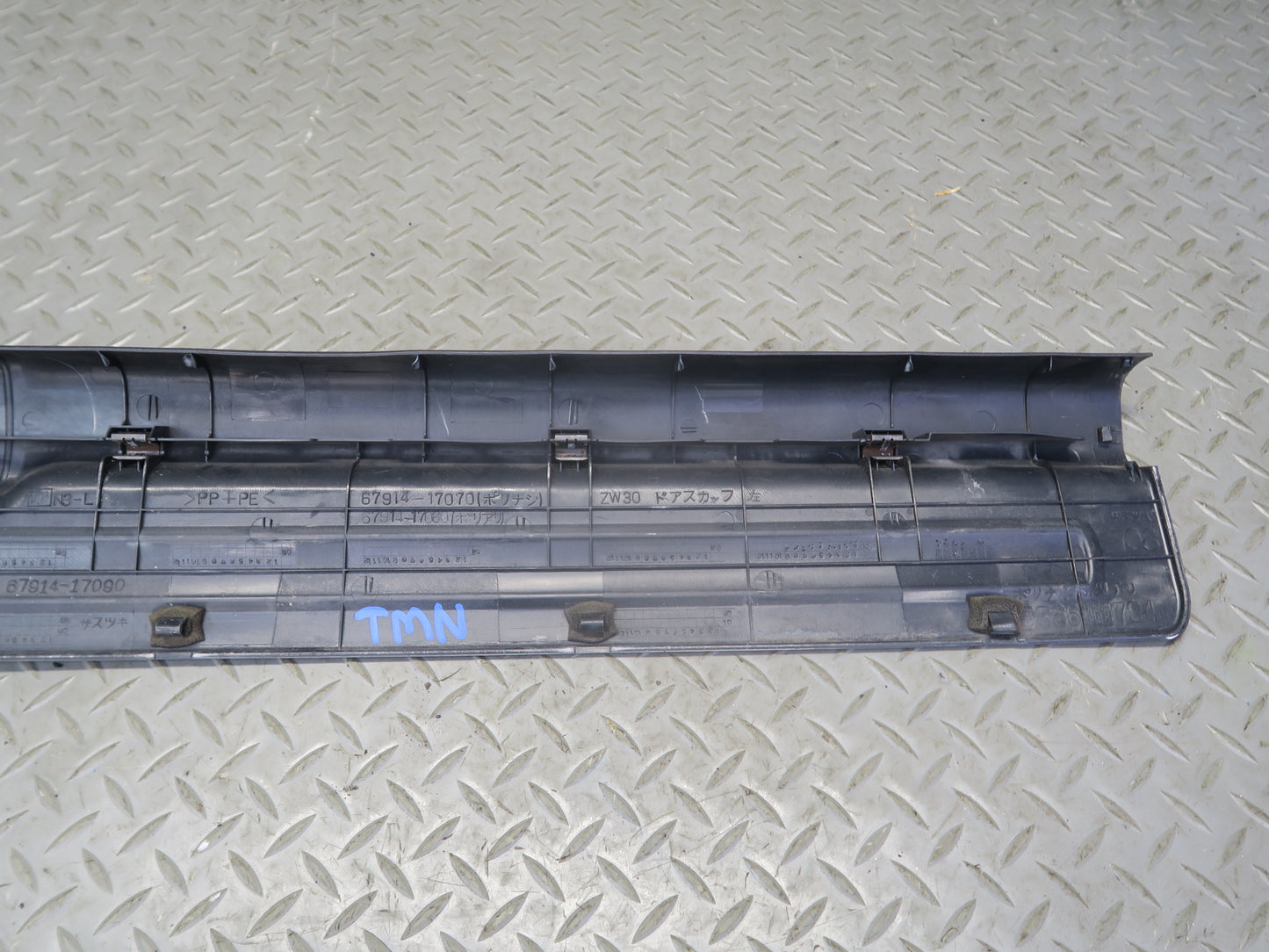 00-05 Toyota MR2 Spyder ZZW30L Left & Right Door Scuff Sill Plate Trim Set OEM