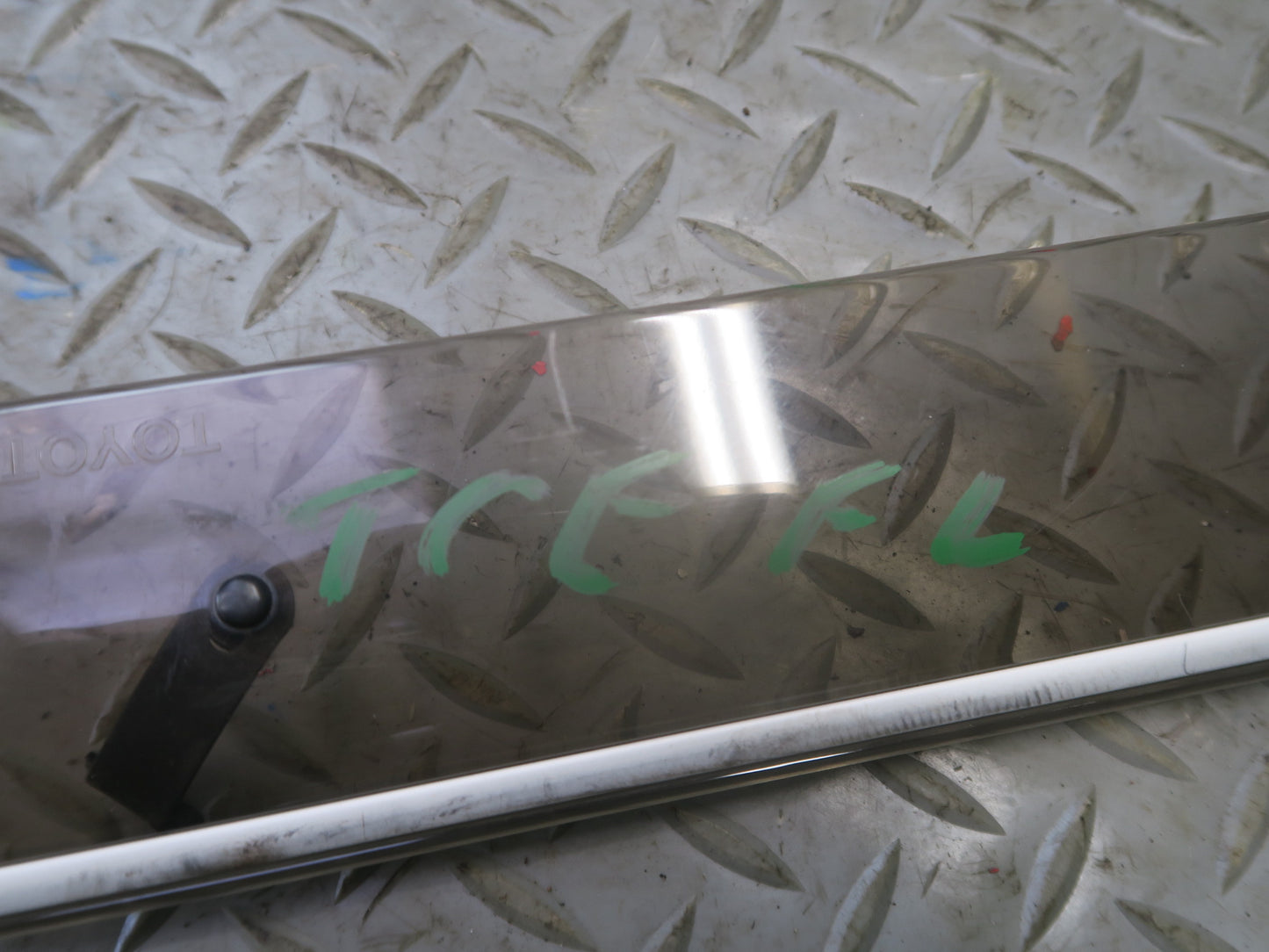 95-00 Toyota Celsior Lexus LS400 Front Left Window Visor Rain Guard OEM