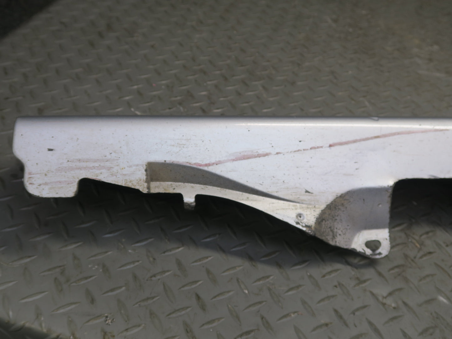 2001-2006 BMW E46 M3 Right Side Skirt Rocker Panel Lower Molding Titan Silver