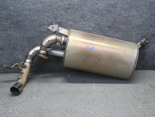 00-02 Toyota MR2 Spyder ZZW30L Rear Exhaust Muffler w Tip OEM