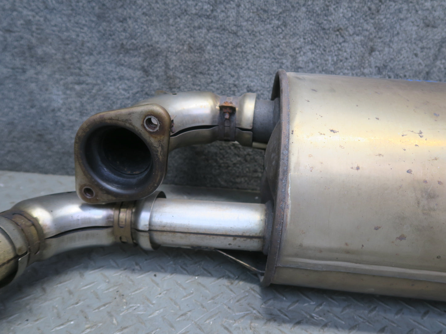 00-02 Toyota MR2 Spyder ZZW30L Rear Exhaust Muffler w Tip OEM