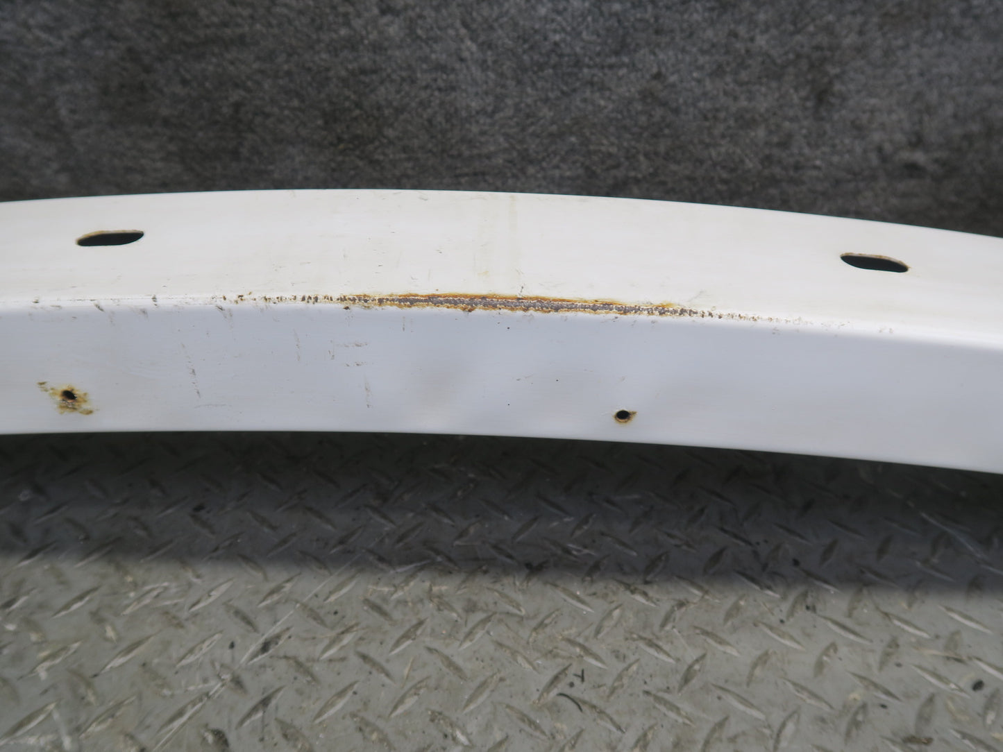 00-05 Toyota MR2 Spyder ZZW30L Front Bumper Impact Reinforcement Bar White OEM
