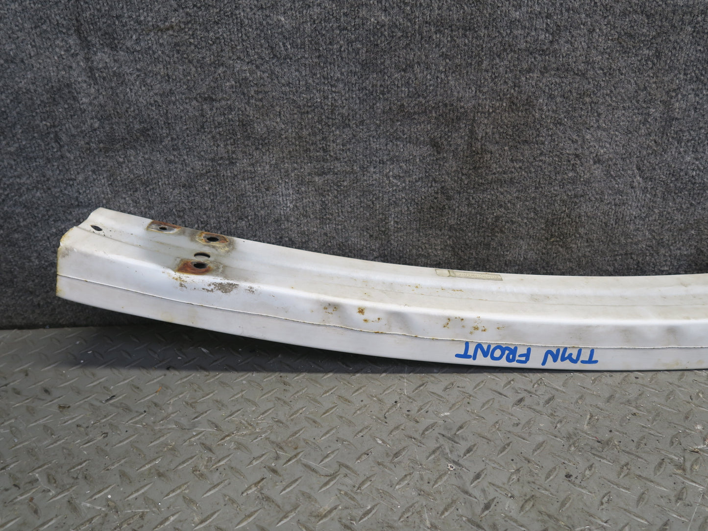 00-05 Toyota MR2 Spyder ZZW30L Front Bumper Impact Reinforcement Bar White OEM