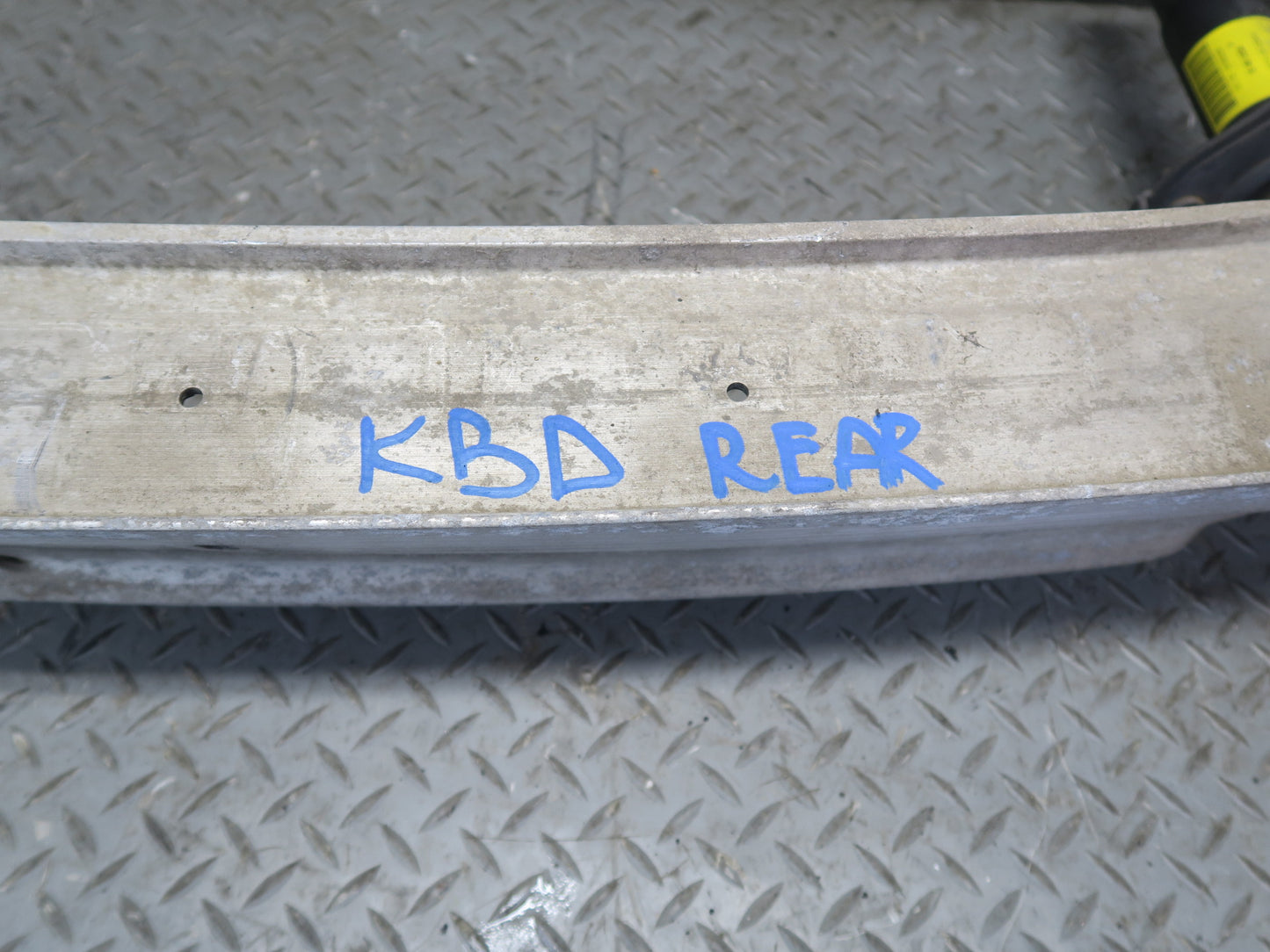 2001-2006 BMW E46 M3 Rear Bumper Impact Reinforcement Bar w Shock Absorbers