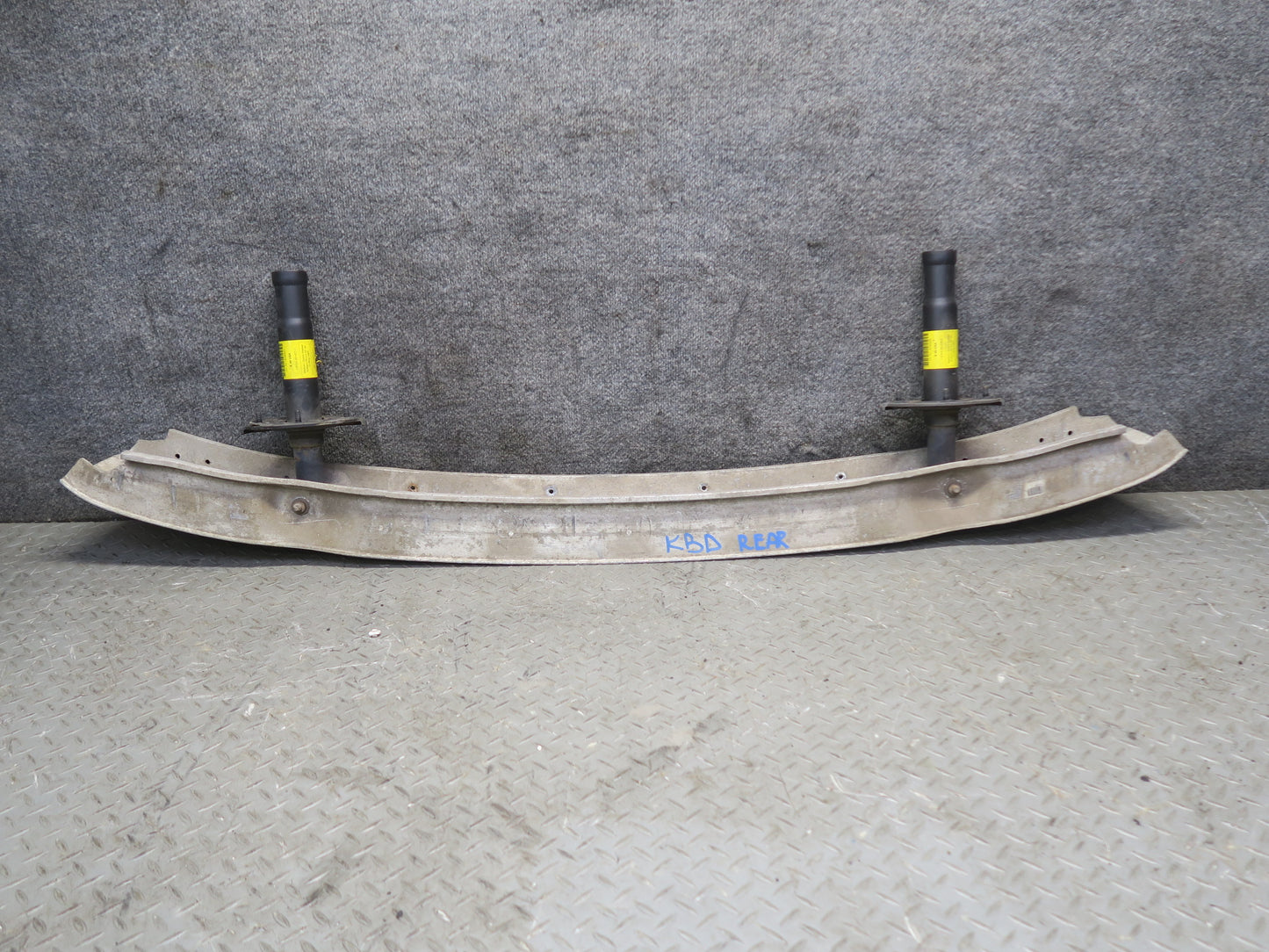 2001-2006 BMW E46 M3 Rear Bumper Impact Reinforcement Bar w Shock Absorbers