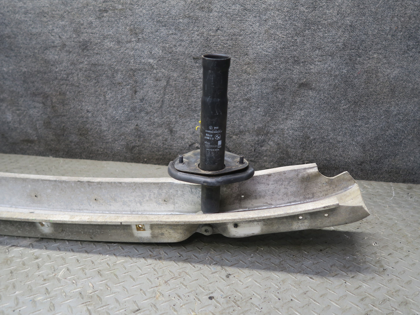 2001-2006 BMW E46 M3 Rear Bumper Impact Reinforcement Bar w Shock Absorbers