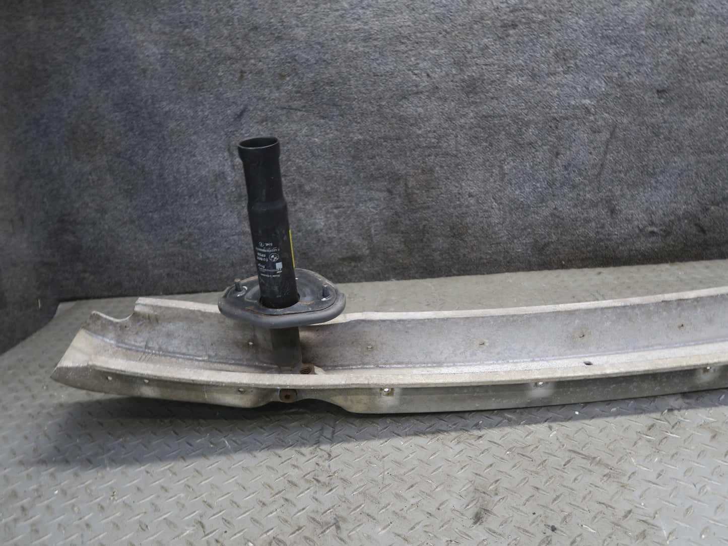 2001-2006 BMW E46 M3 Rear Bumper Impact Reinforcement Bar w Shock Absorbers