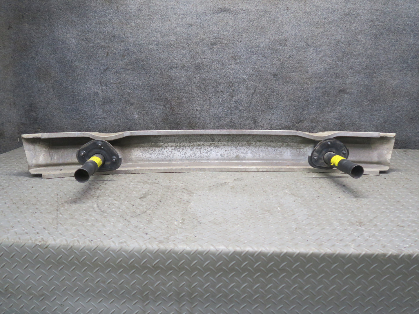 2001-2006 BMW E46 M3 Rear Bumper Impact Reinforcement Bar w Shock Absorbers