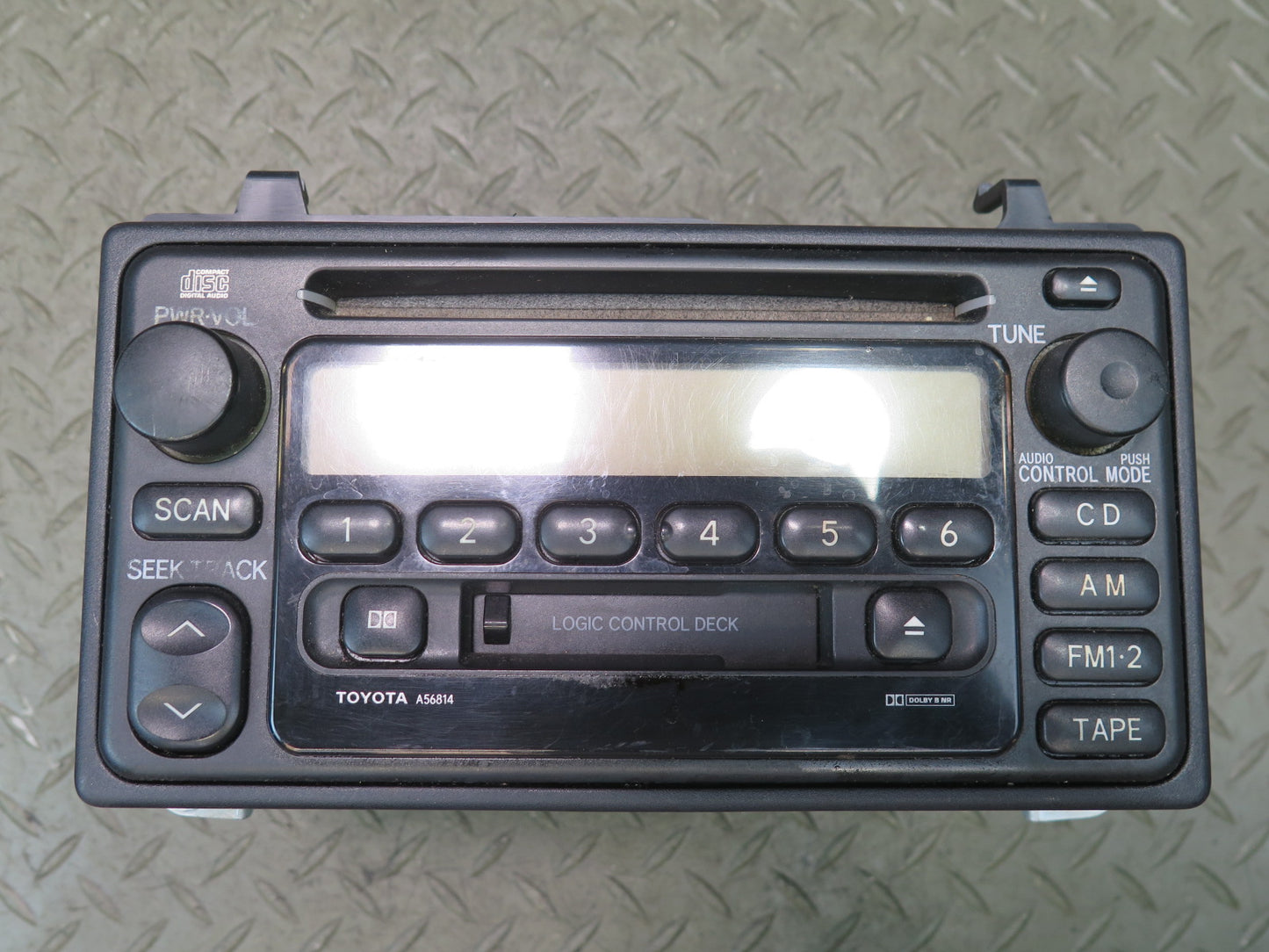 00-02 Toyota MR2 Spyder ZZW30L Radio Cassette CD Player Receiver 86120-2B680 OEM