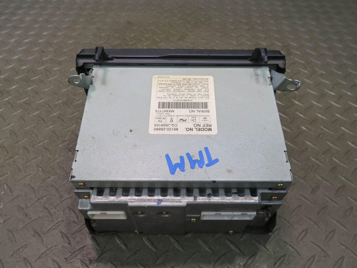 00-02 Toyota MR2 Spyder ZZW30L Radio Cassette CD Player Receiver 86120-2B680 OEM