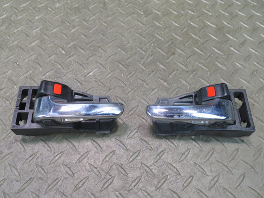 00-05 Toyota MR2 Spyder ZZW30L Set of 2 Left & Right Door Interior Handle OEM