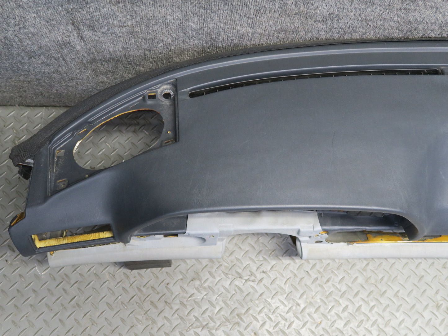 86-91 Mercedes W126 420SEL 560SEL Dashboard Dash Instrument Panel Cover OEM