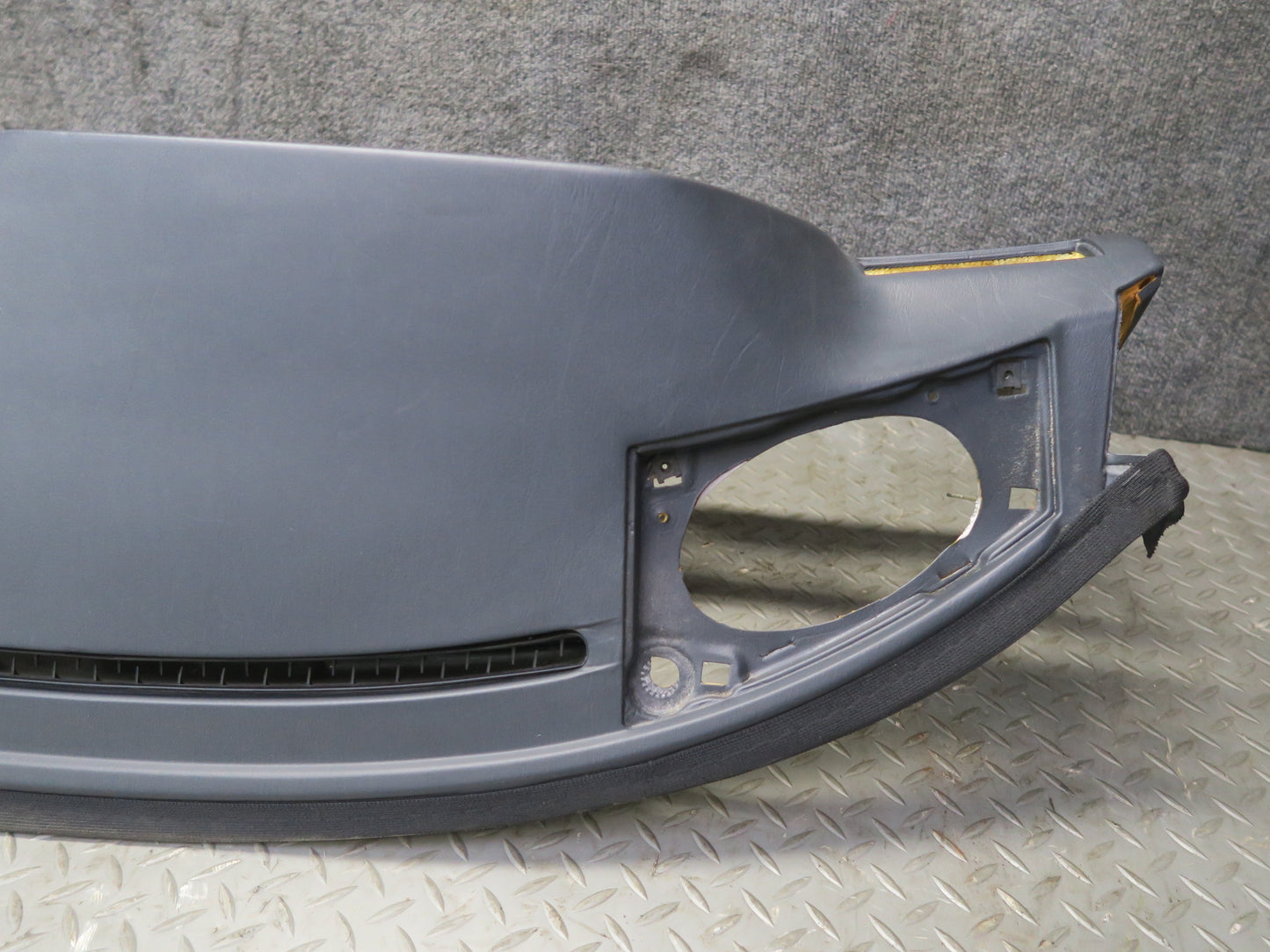 86-91 Mercedes W126 420SEL 560SEL Dashboard Dash Instrument Panel Cover OEM