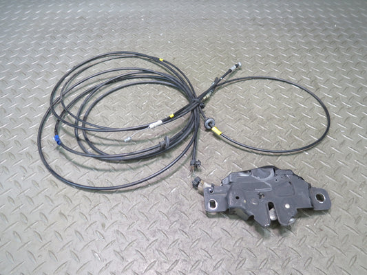 00-05 Toyota MR2 Spyder ZZW30L Rear Trunk Engine Lock Latch w Cable Assembly OEM