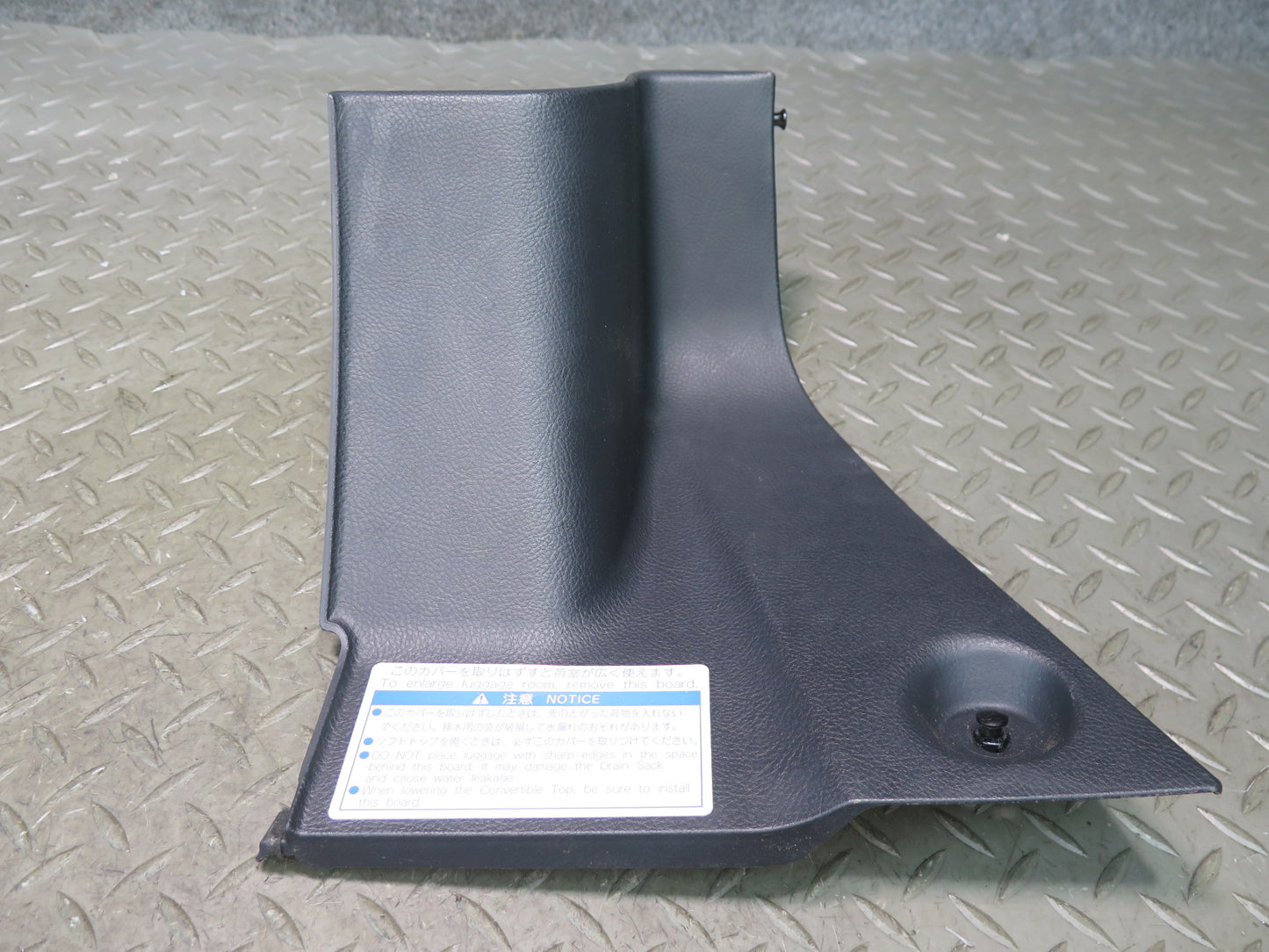 00-05 Toyota MR2 Spyder ZZW30L Set of 2 Rear Separator Board Trim Panel OEM