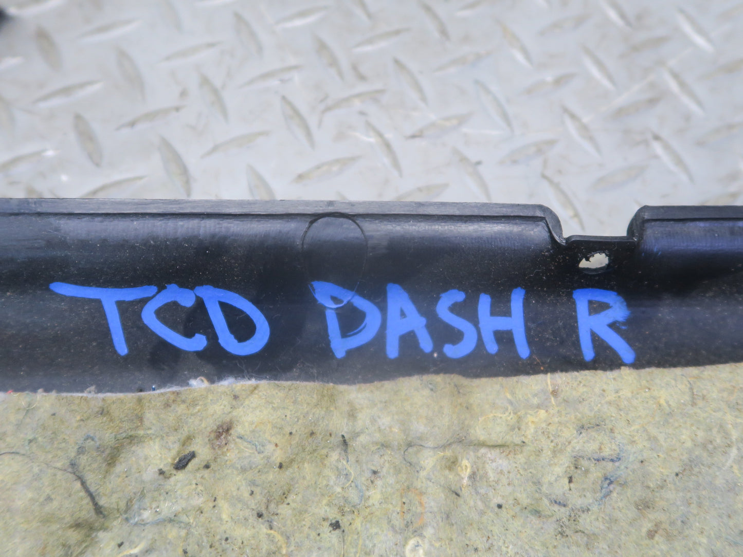 84-88 Toyota Cressida MX73 Right Under Dash Lower Trim Cover Panel Gray OEM