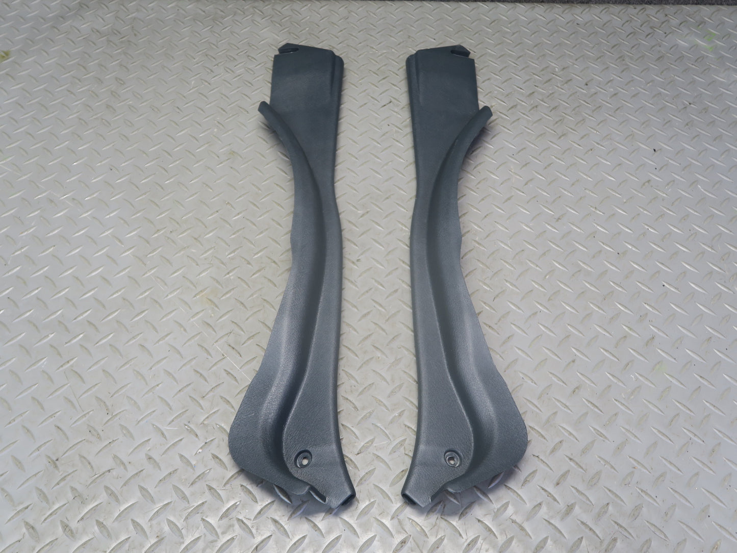 84-86 Toyota Cressida MX73 Sedan Rear Left & Right C Pillar Lower Trim Set OEM