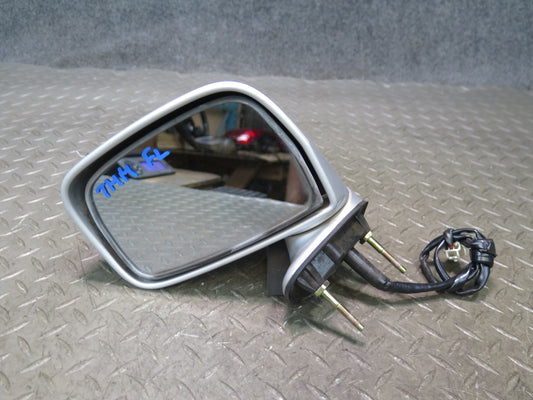 00-05 Toyota MR2 Spyder Left Door Exterior Side Power Mirror Silver OEM