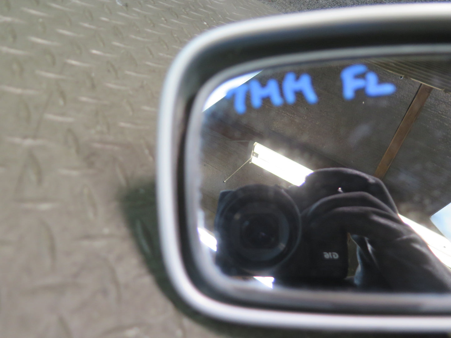00-05 Toyota MR2 Spyder Left Door Exterior Side Power Mirror Silver OEM