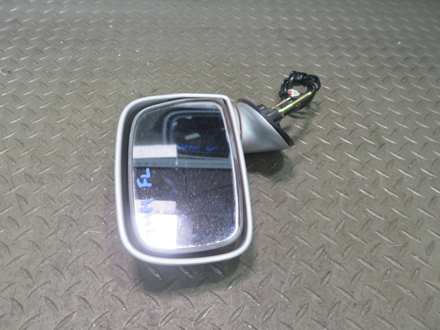 00-05 Toyota MR2 Spyder Left Door Exterior Side Power Mirror Silver OEM