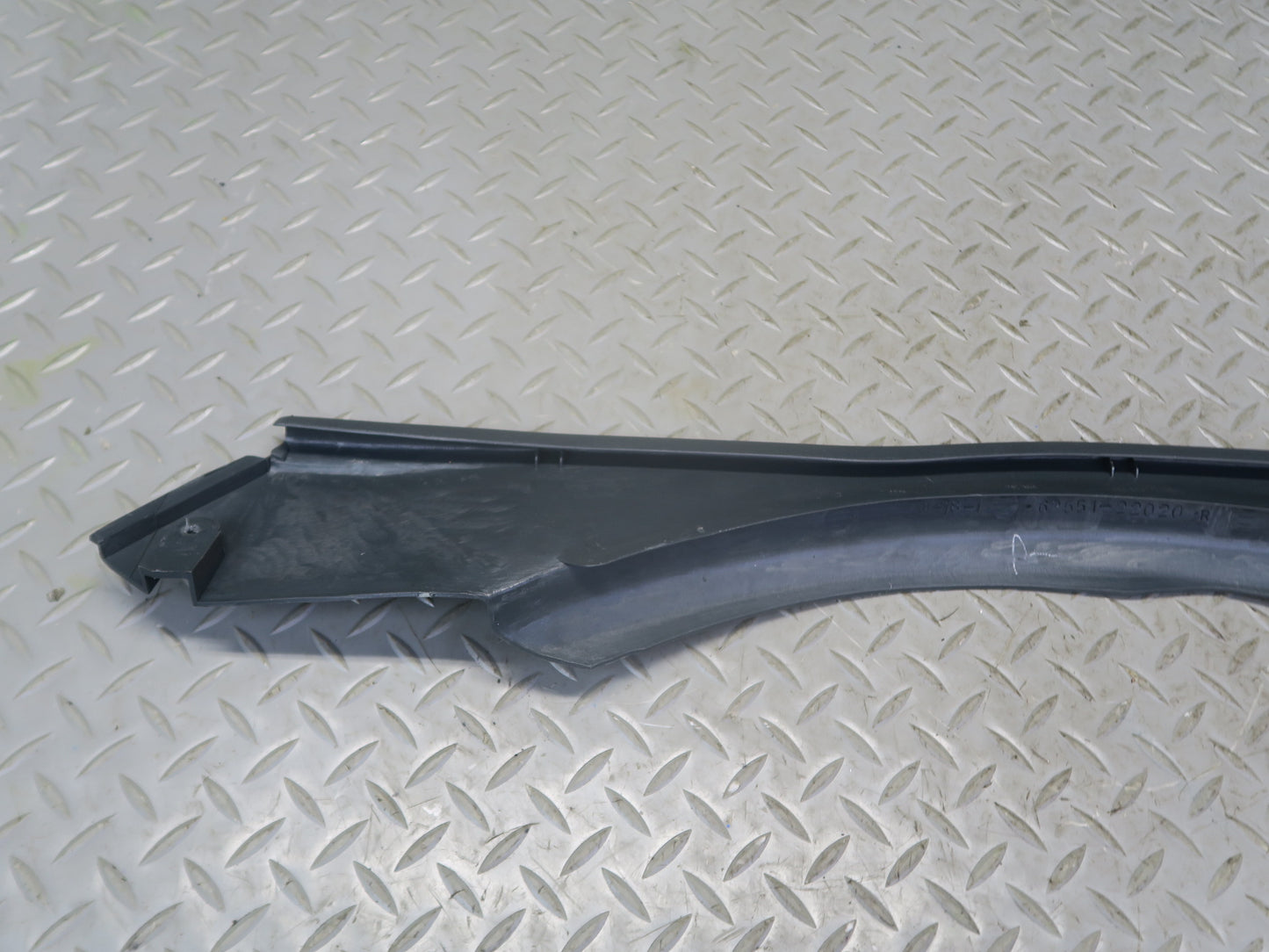 84-86 Toyota Cressida MX73 Sedan Rear Left & Right C Pillar Lower Trim Set OEM