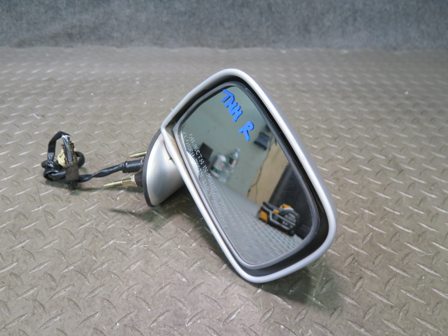 00-05 Toyota MR2 Spyder Right Door Exterior Side Power Mirror Silver OEM