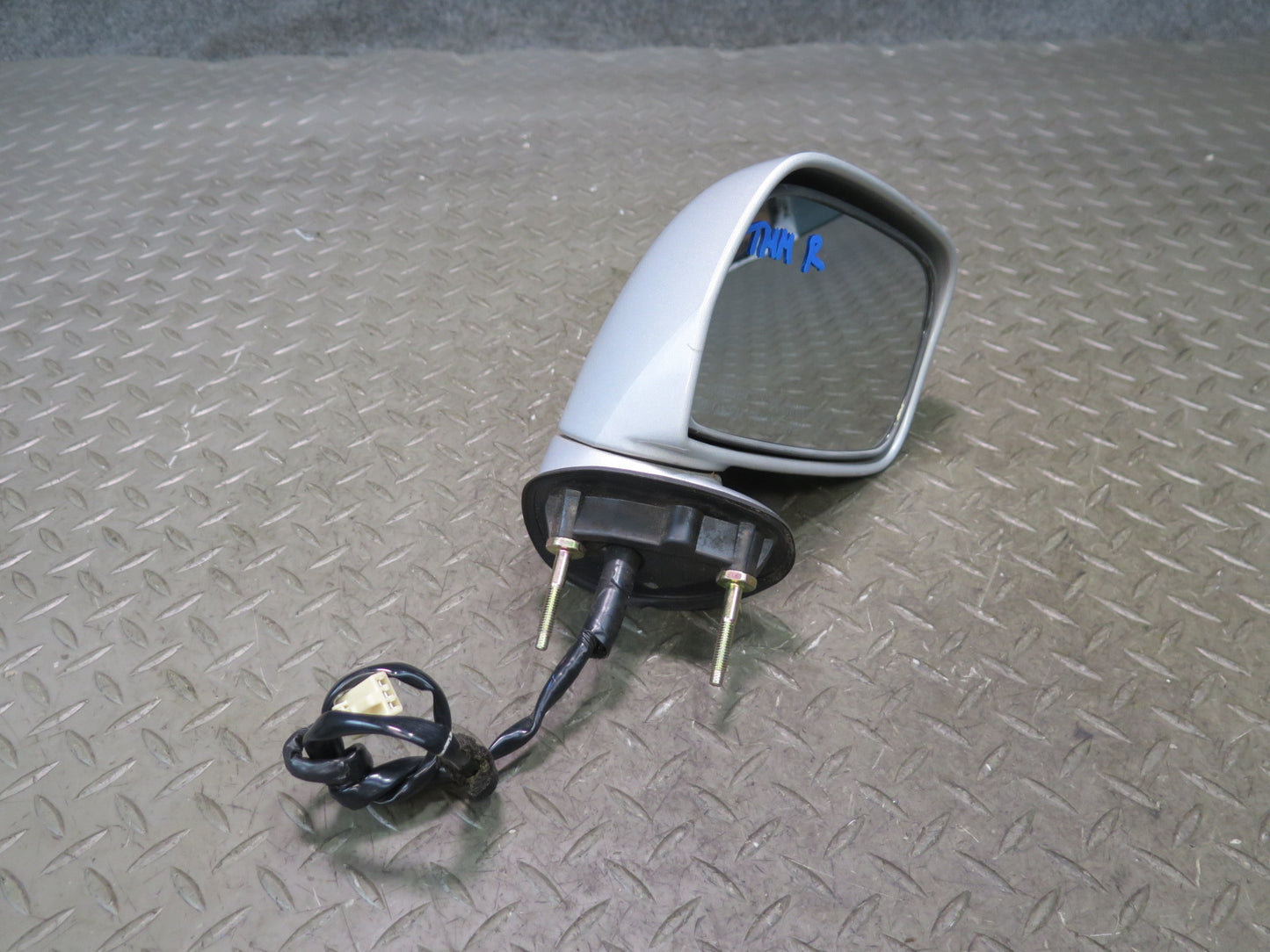 00-05 Toyota MR2 Spyder Right Door Exterior Side Power Mirror Silver OEM