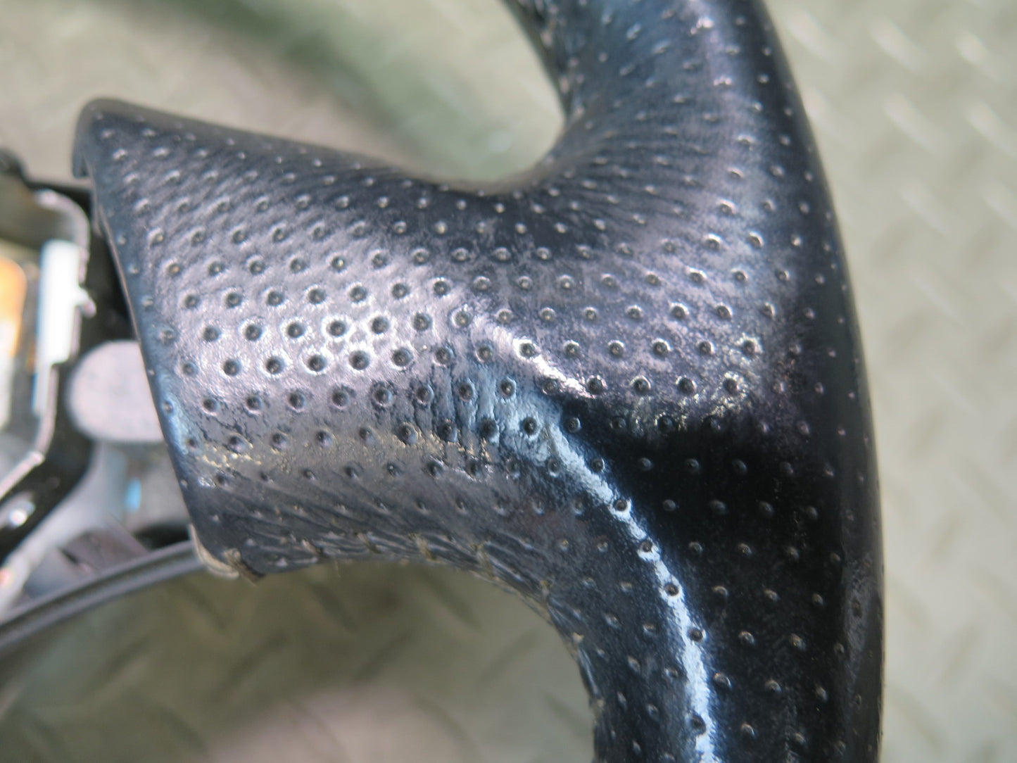 00-05 Toyota MR2 Spyder ZZW30L Leather Steering Black OEM