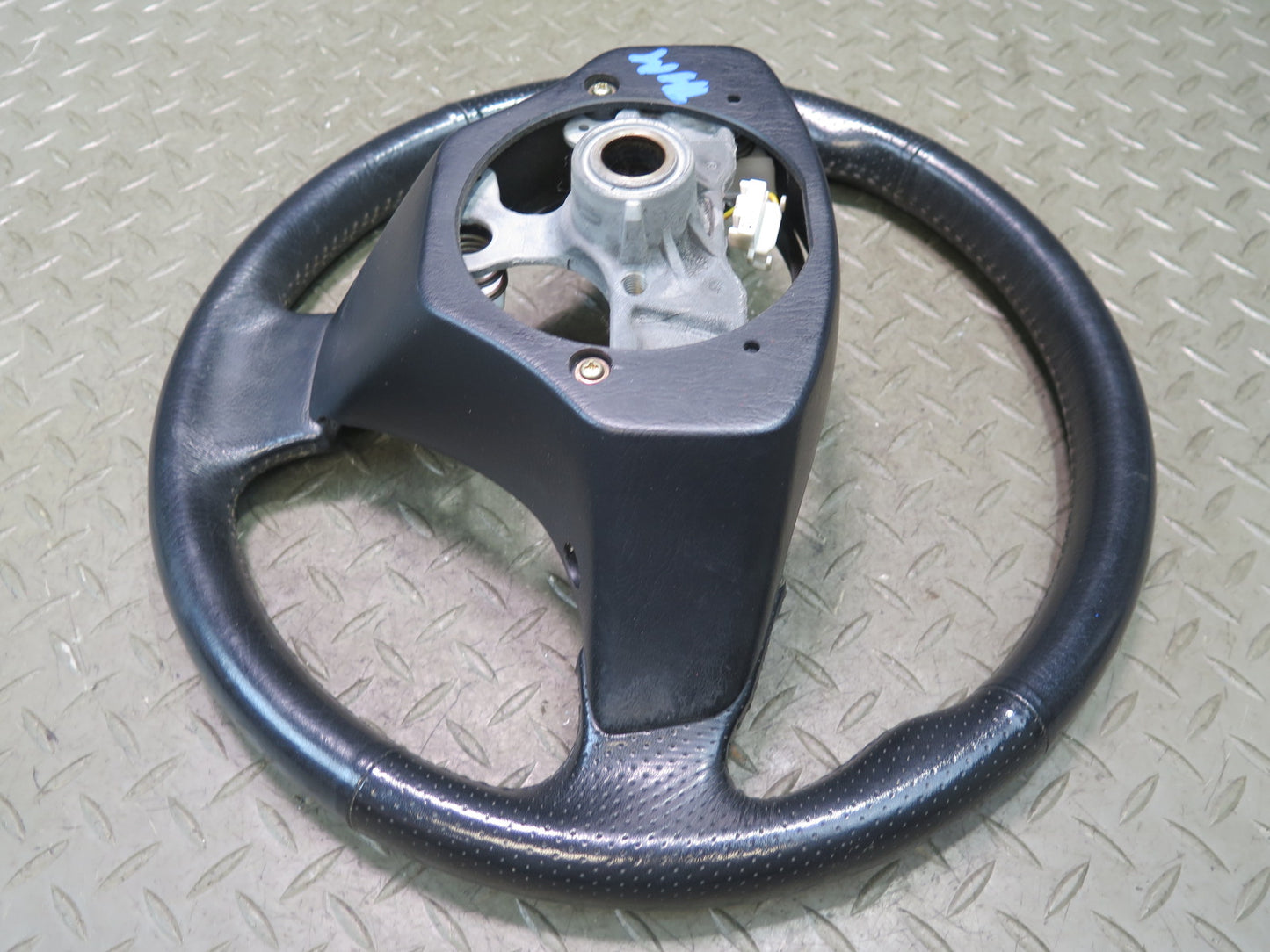 00-05 Toyota MR2 Spyder ZZW30L Leather Steering Black OEM