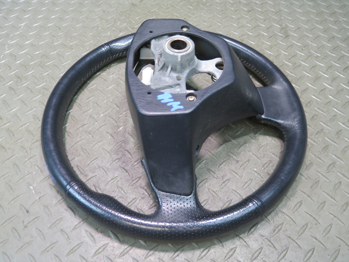 00-05 Toyota MR2 Spyder ZZW30L Leather Steering Black OEM