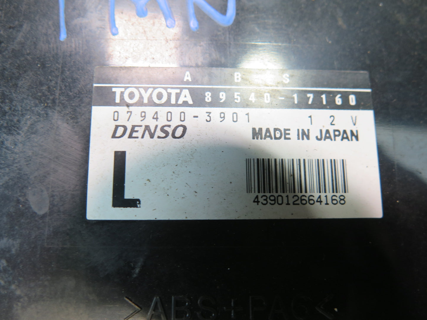 00-02 Toyota MR2 Spyder ZZW30L Anti Lock Brake ABS Control Module OEM