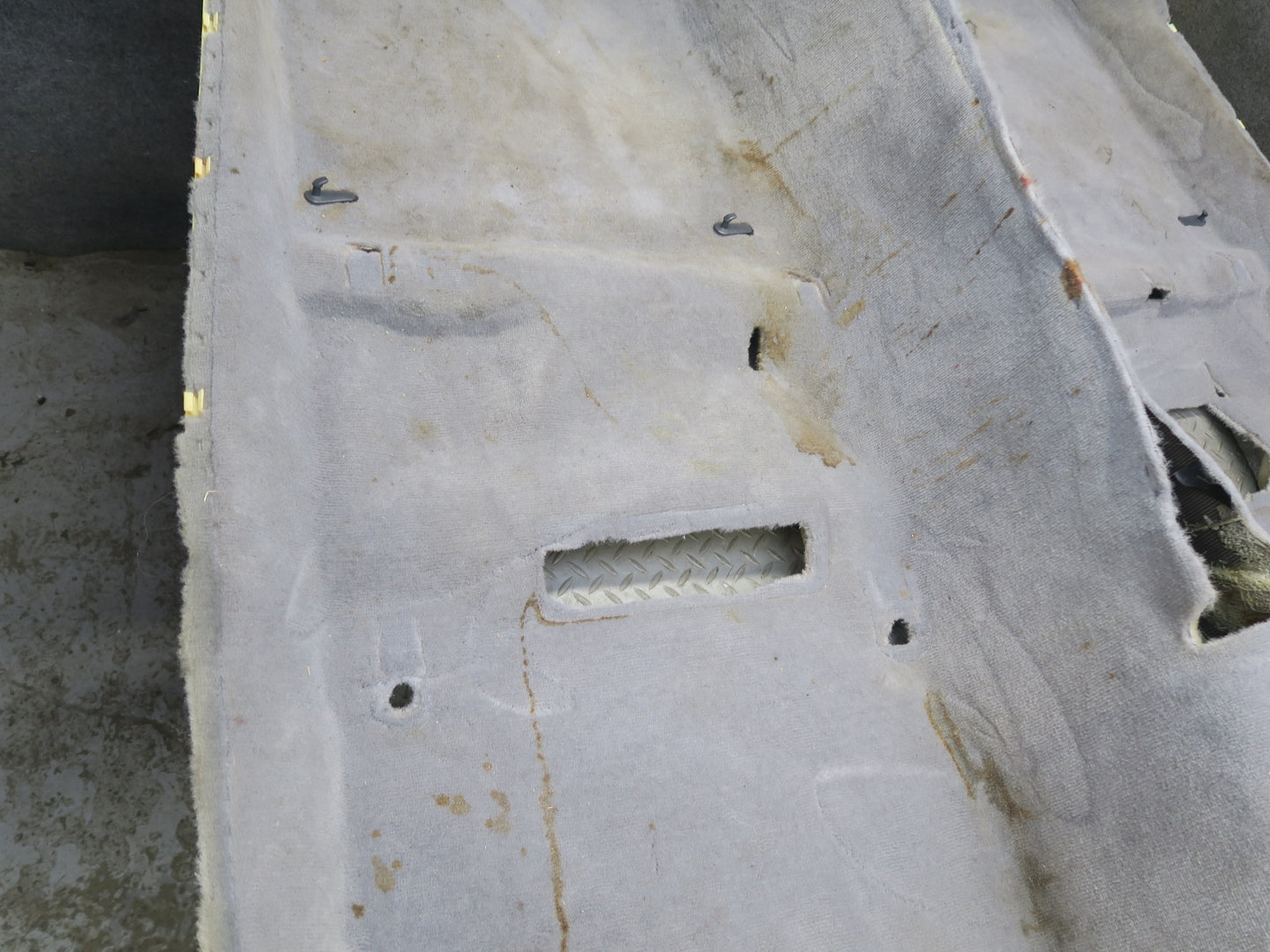 95-97 Toyota Celsior UCF20 RHD Interior Floor Carpet Liner Cover Gray OEM