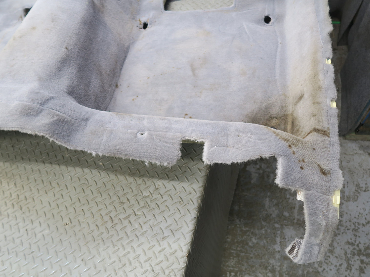 95-97 Toyota Celsior UCF20 RHD Interior Floor Carpet Liner Cover Gray OEM