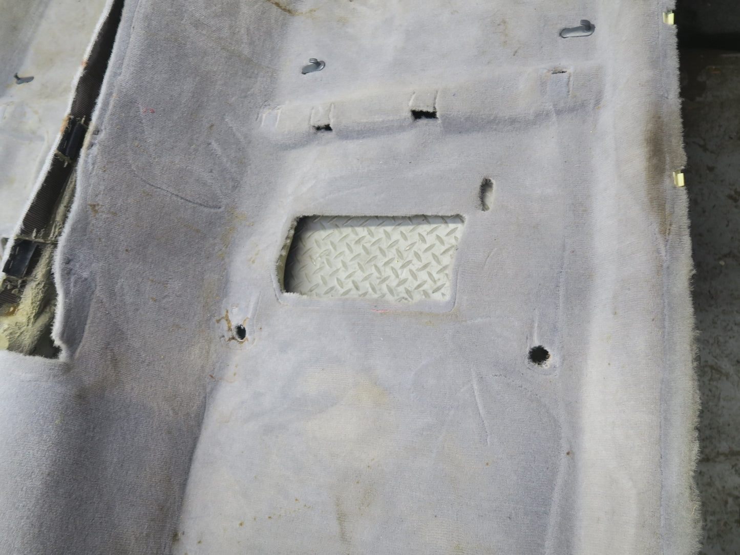 95-97 Toyota Celsior UCF20 RHD Interior Floor Carpet Liner Cover Gray OEM