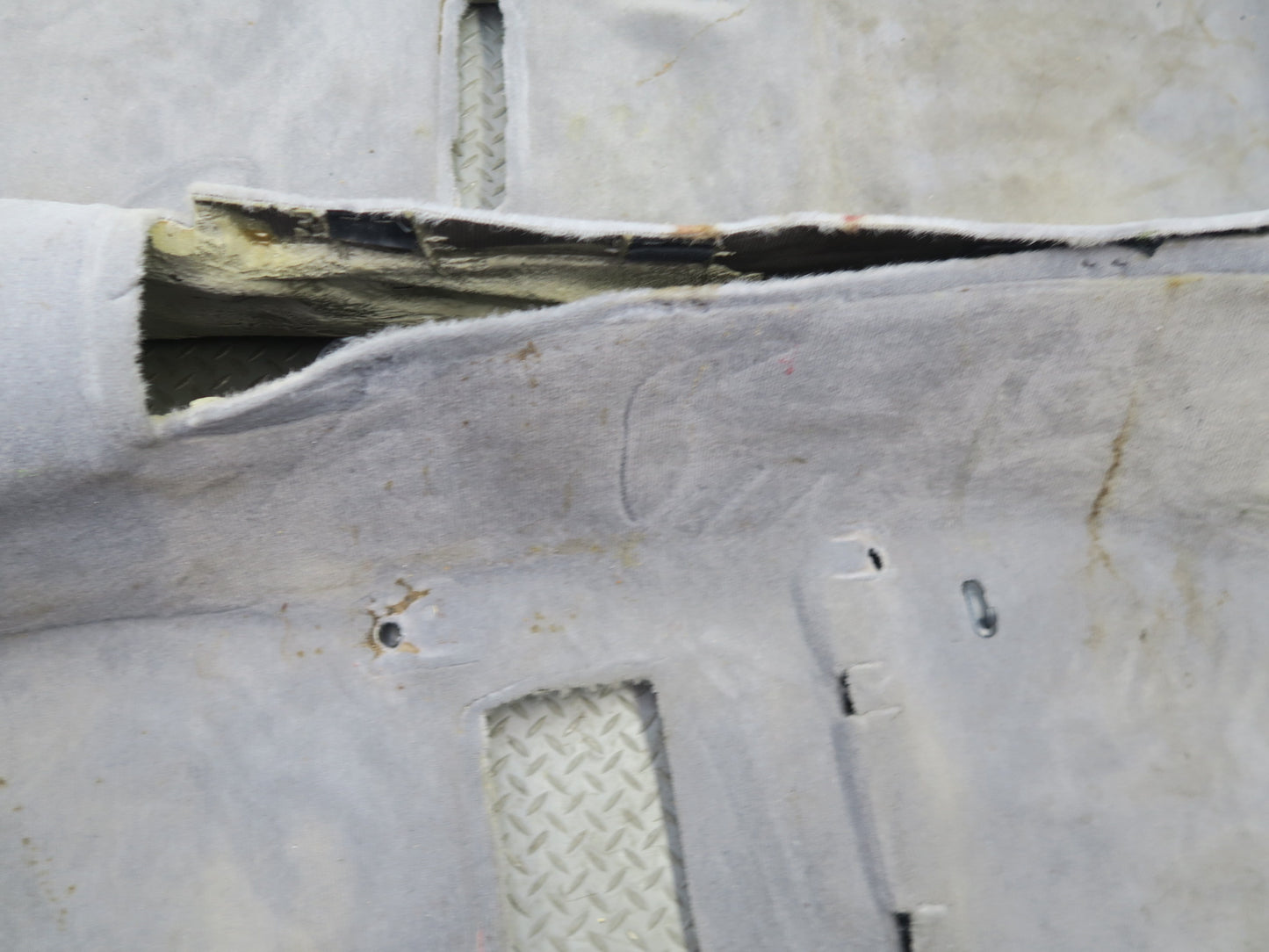 95-97 Toyota Celsior UCF20 RHD Interior Floor Carpet Liner Cover Gray OEM