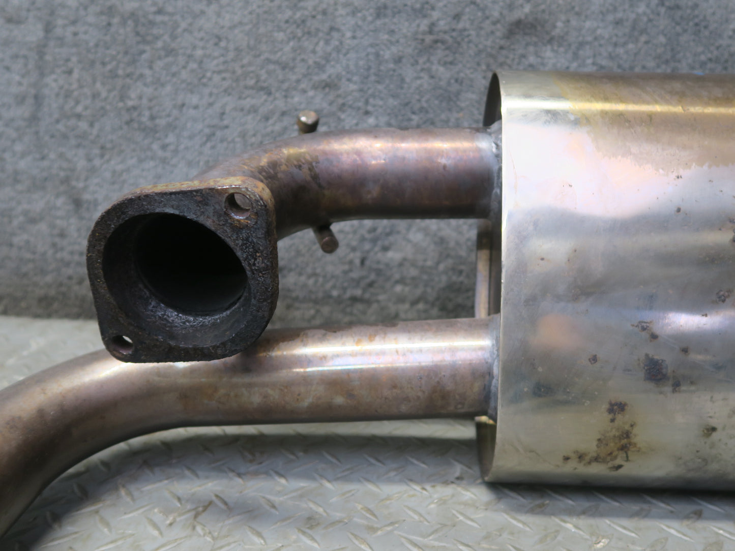 00-02 Toyota MR2 Spyder ZZW30L Rear Exhaust Muffler w Tip OEM