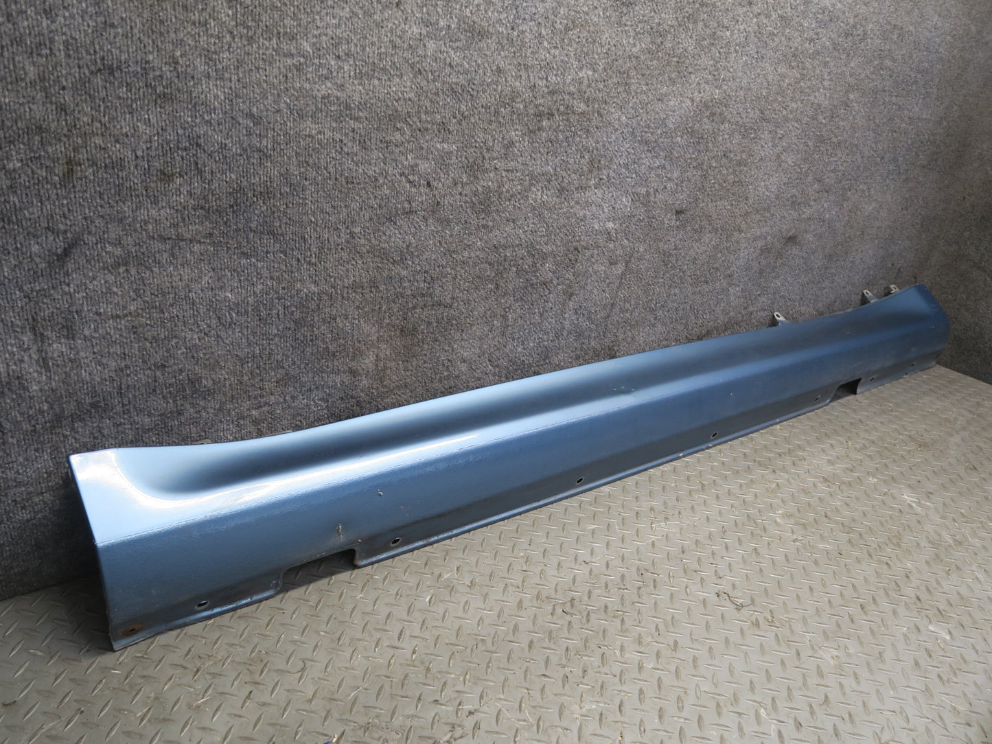 97-02 BMW E36/7 Z3 Left & Right Side Skirt Rocker Panel Molding Set Blue